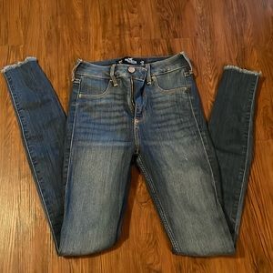 🩷 Hollister womens jeans, 00R, w28 l28, curvy high rise legging